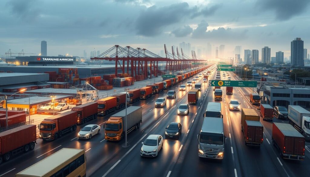 penanganan kemacetan Tanjung Priok